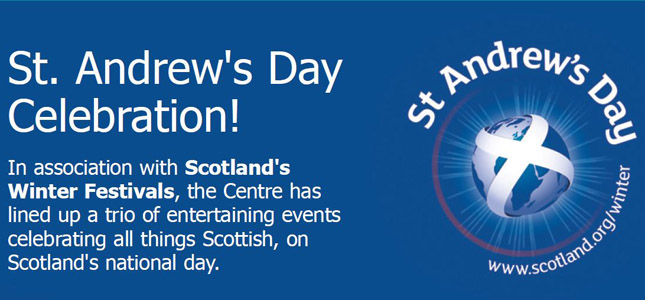 St Andrews Day at the Scottish Storytelling Centre